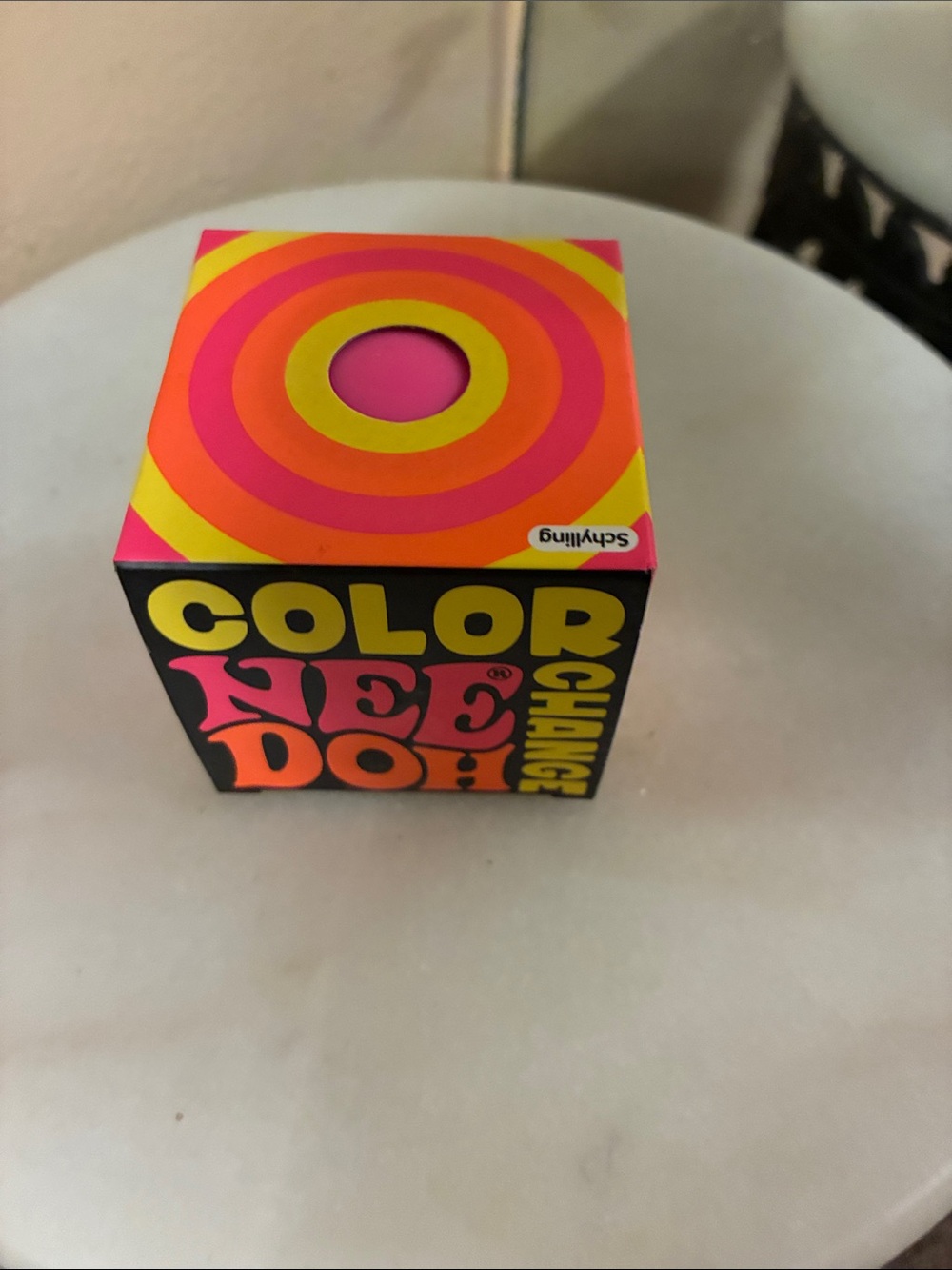Color NeeDoh Color Change Stress Ball - Pink/Orange/Yellow